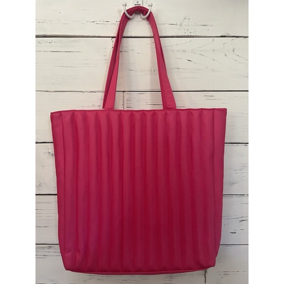 Kate Spade Hot Pink Quilted Large Tote (Fragrance Bag) New with Tags - Picture 4 of 5